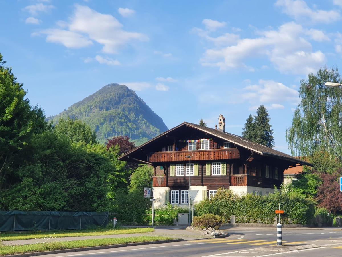 Zentral Gelegene Wohnung Mit Grossem Garten Interlaken Quarto foto